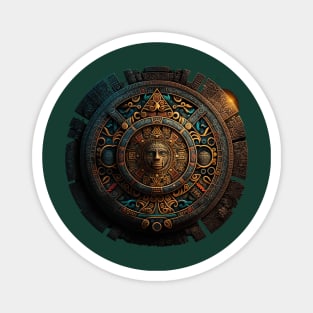 Aztec or Mayan Calendar Maya Men Women Kids Magnet